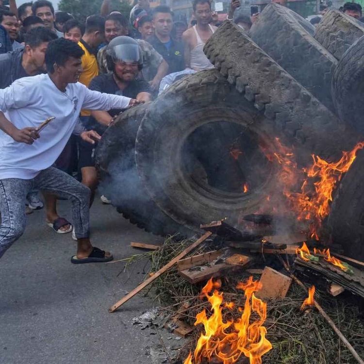 cover art for Nepal’s PM resigns after deadly social media ban protests