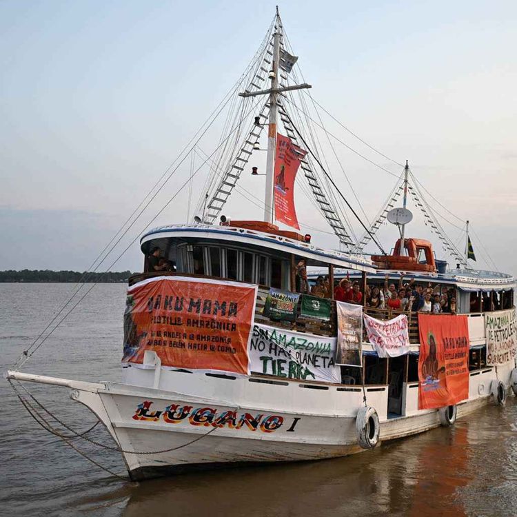 cover art for Indigenous leaders join Cop30