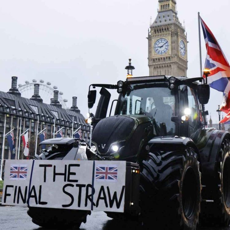 cover art for Farmers’ new London protest against Labour ‘tractor tax’