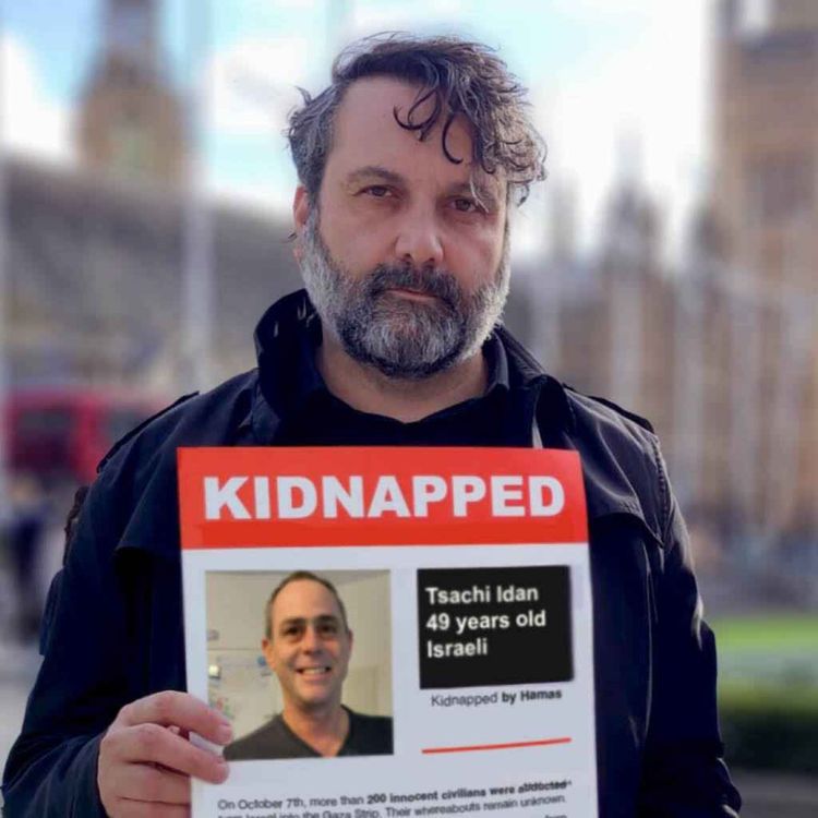 cover art for UK cousin of Israeli hostage tells of family’s agony