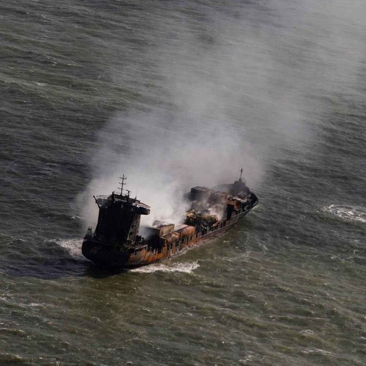 cover art for North Sea collision - an environmental disaster?