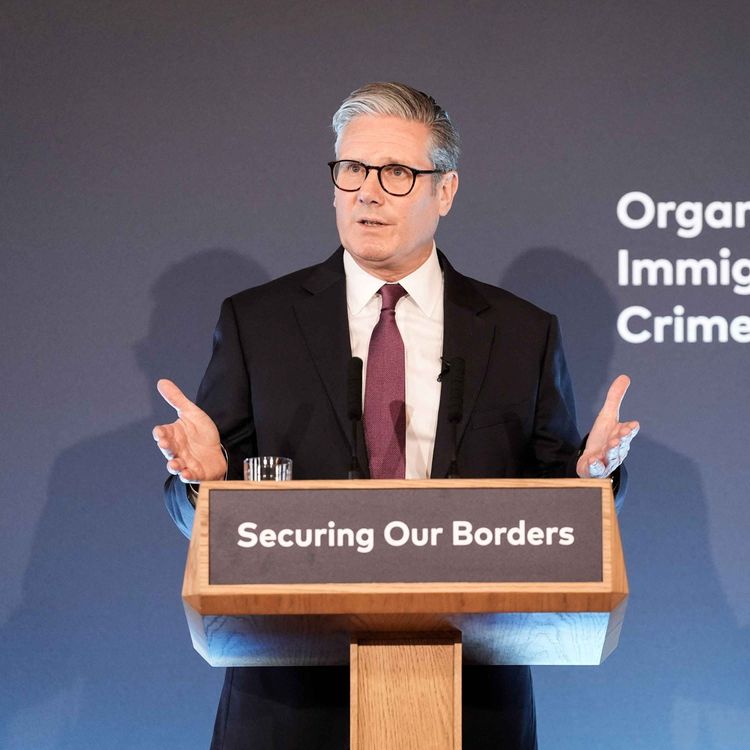 cover art for Starmer’s migration summit: 40 nations gather to tackle people smuggling