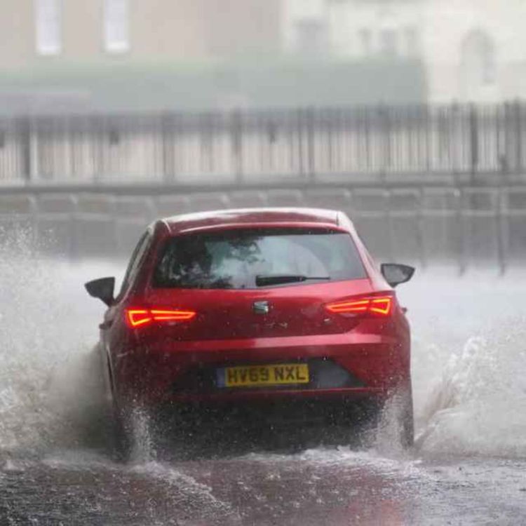 cover art for Flooding fears as Storm Benjamin hits