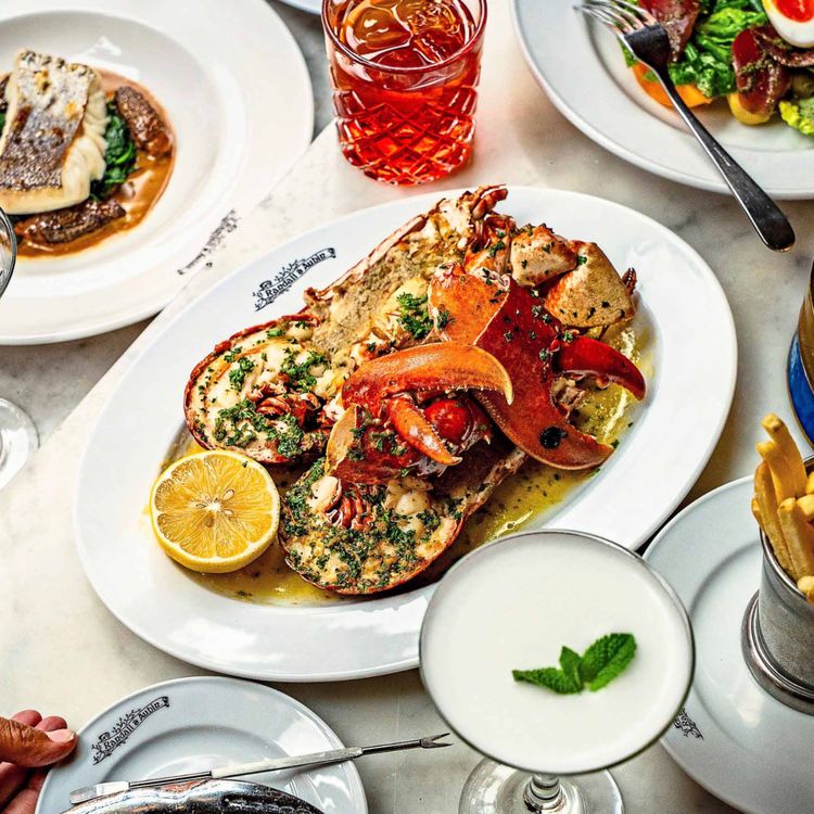 cover art for London’s classic dining renaissance