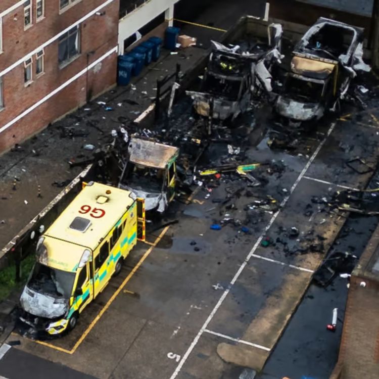 cover art for Is ambulance arson the consequence of unchecked antisemitism?