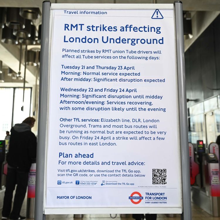 cover art for How badly will this week's tube strikes affect Londoners?