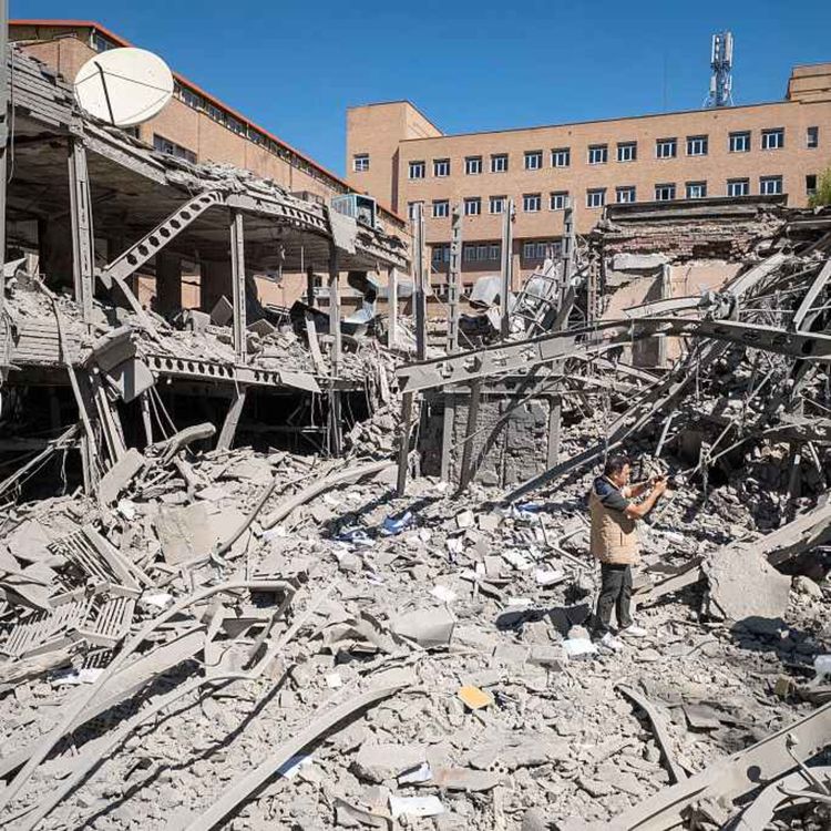 cover art for Why data centres became a target in the Iran war