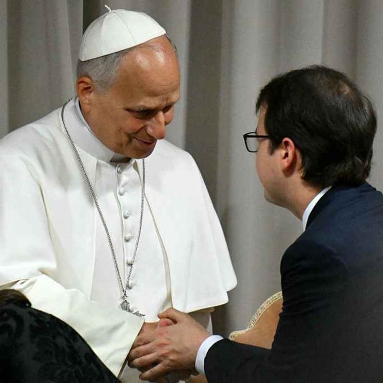 cover art for Why the Pope is taking on Silicon Valley and AI