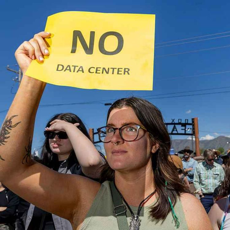 cover art for Can beautifying AI data centres save them from backlash?