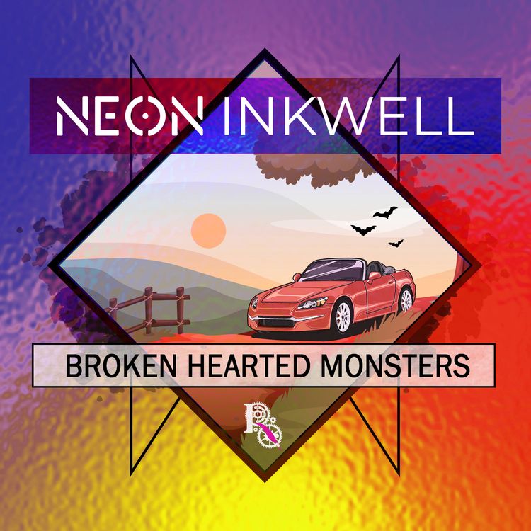 cover art for RQ Original Feed Drop – Neon Inkwell: Broken Hearted Monsters