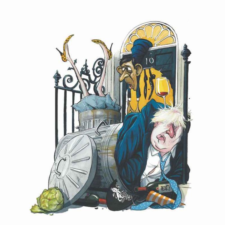 cover art for Did the Queen hate Boris Johnson?