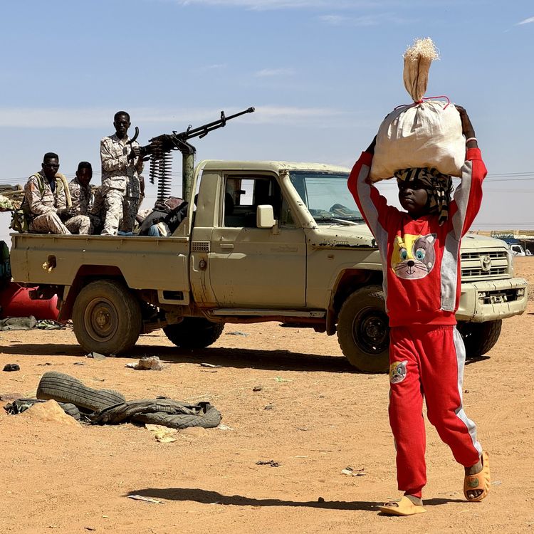 cover art for On the frontline of Sudan’s forgotten war