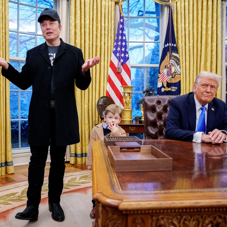 cover art for Elon Musk's 'hostile takeover' of Washington