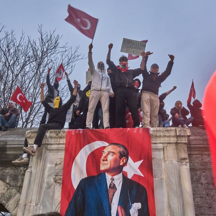 cover art for Turmoil in Turkey: the people vs Erdogan