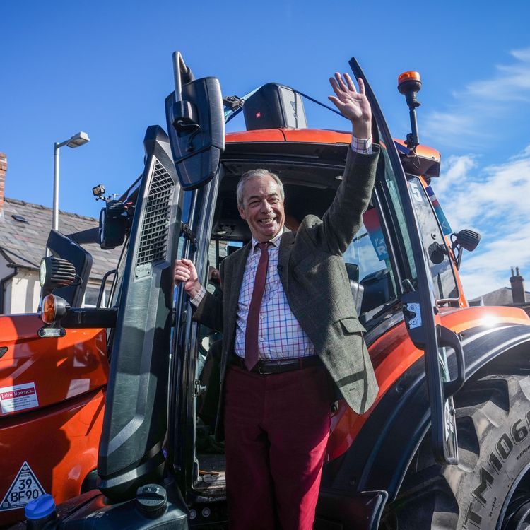 cover art for Farage’s hopes for a Reform storm