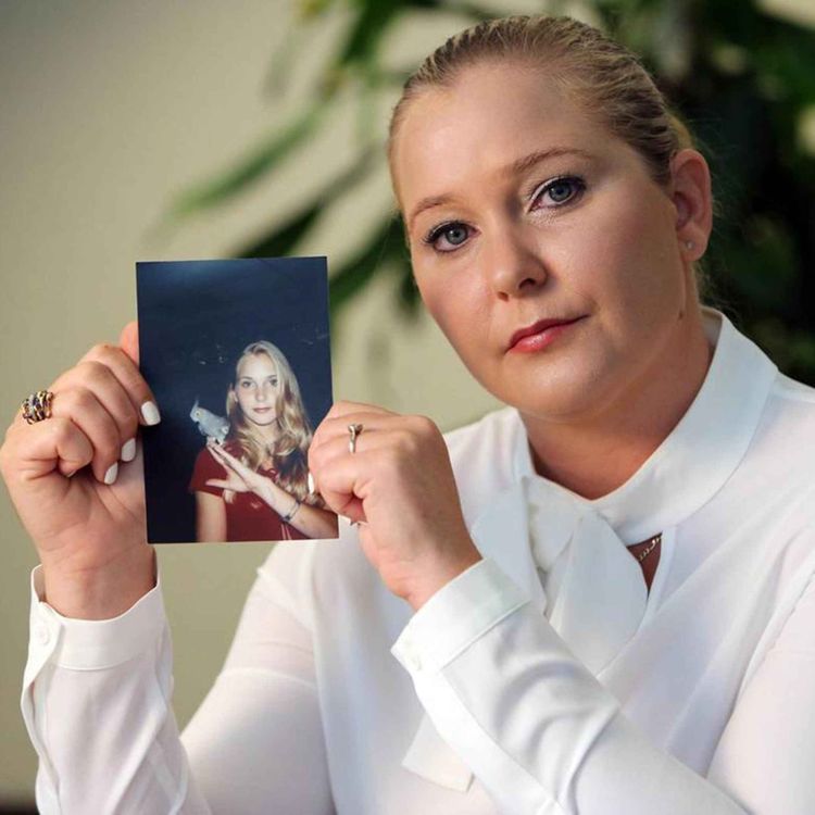 cover art for The life and death of Virginia Giuffre