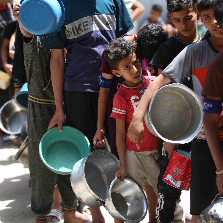 cover art for 'People are starving' - How Trump lost patience with Israel