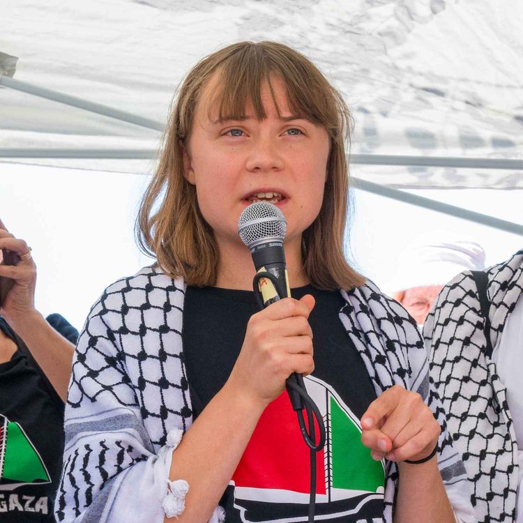 cover art for Greta’s mission to Gaza