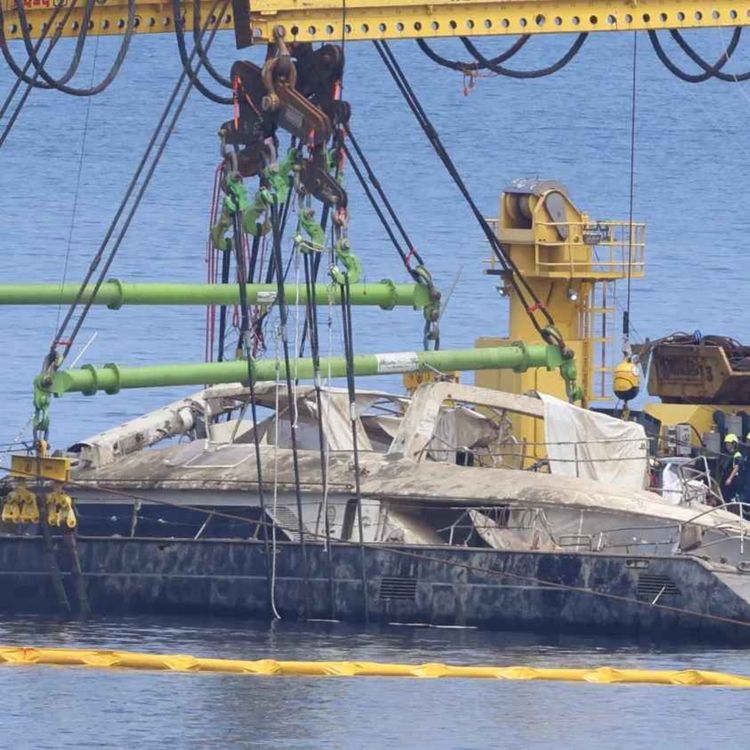 cover art for The Sunday Edition: The tragedy of Mike Lynch and the sunken yacht