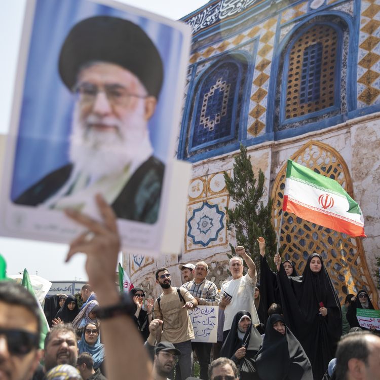 cover art for Could Iran's leader fall?