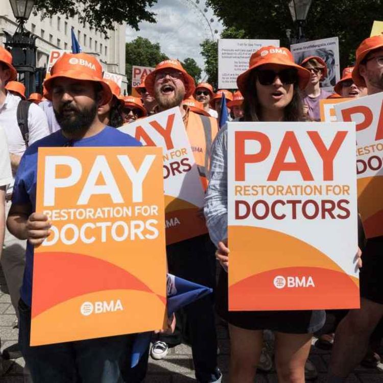 cover art for Why are the doctors striking?