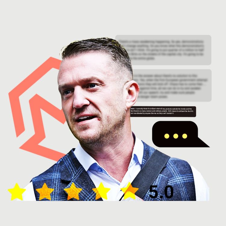 cover art for SPECIAL INVESTIGATION:  Tommy Robinson's far-right coaching