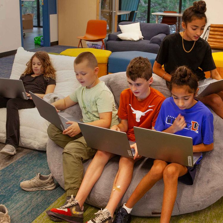 cover art for The school with no teachers - the Sunday Story