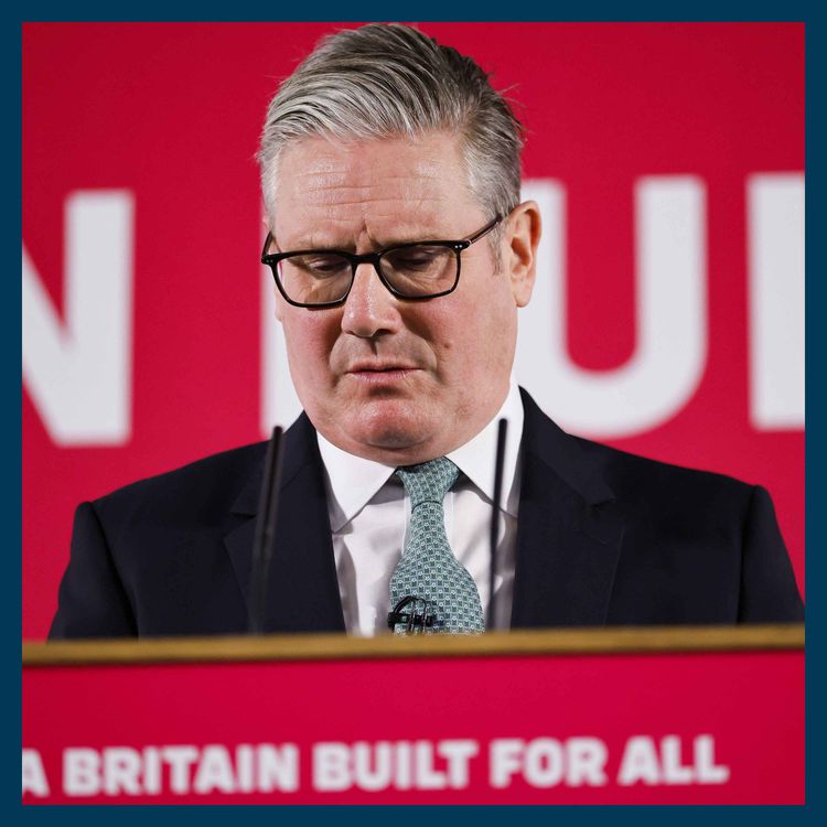 cover art for The storms coming for Starmer this year