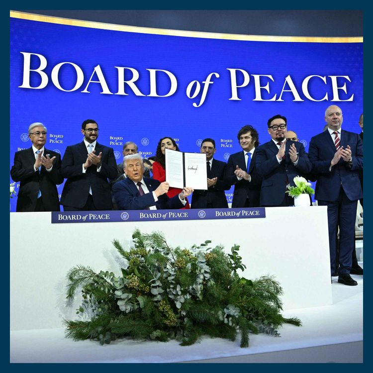cover art for The Board of Peace: the new UN or Trump's vanity project?