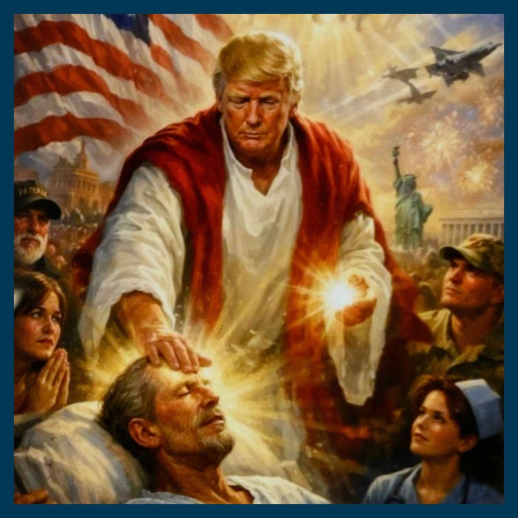 cover art for The Pope v Trump