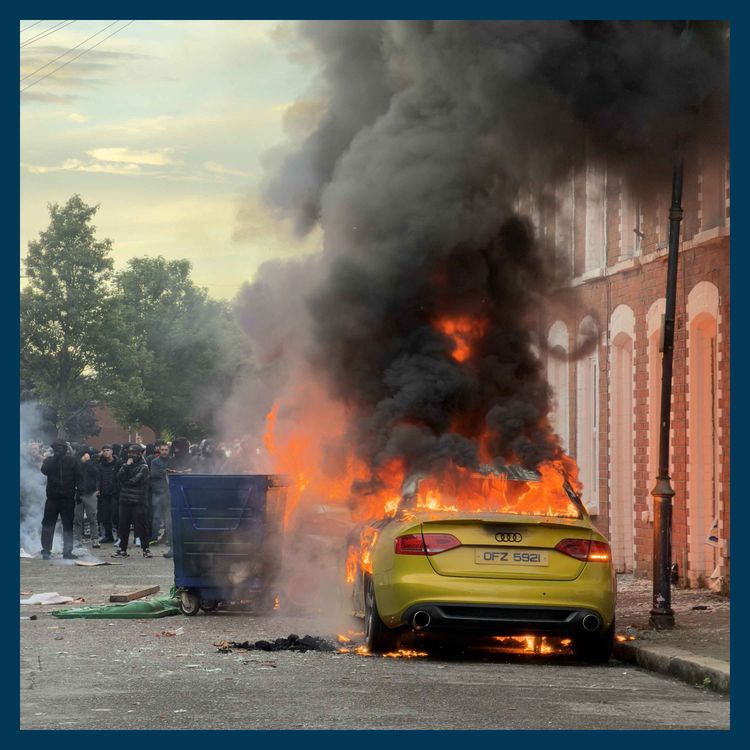 cover art for Belfast on fire