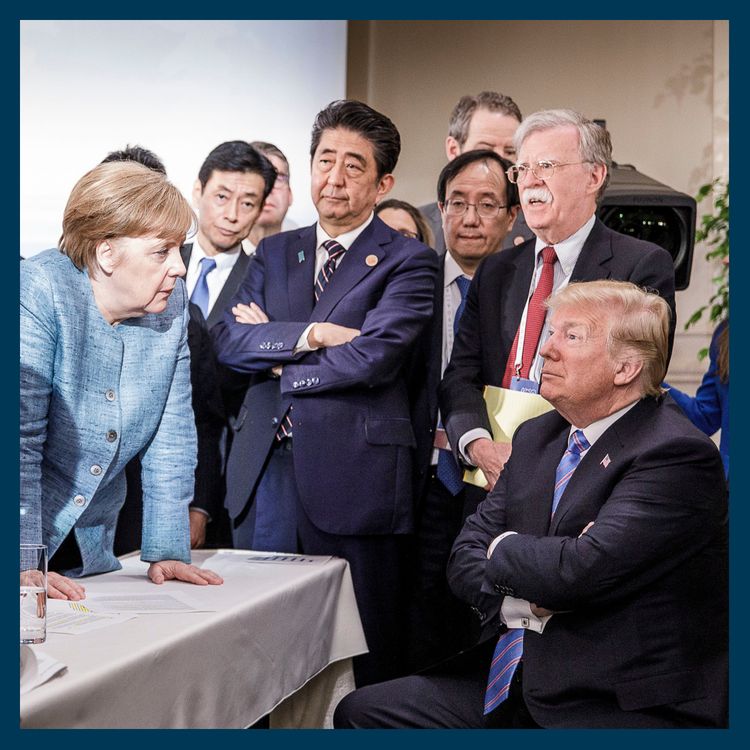 cover art for The G7 v Donald Trump