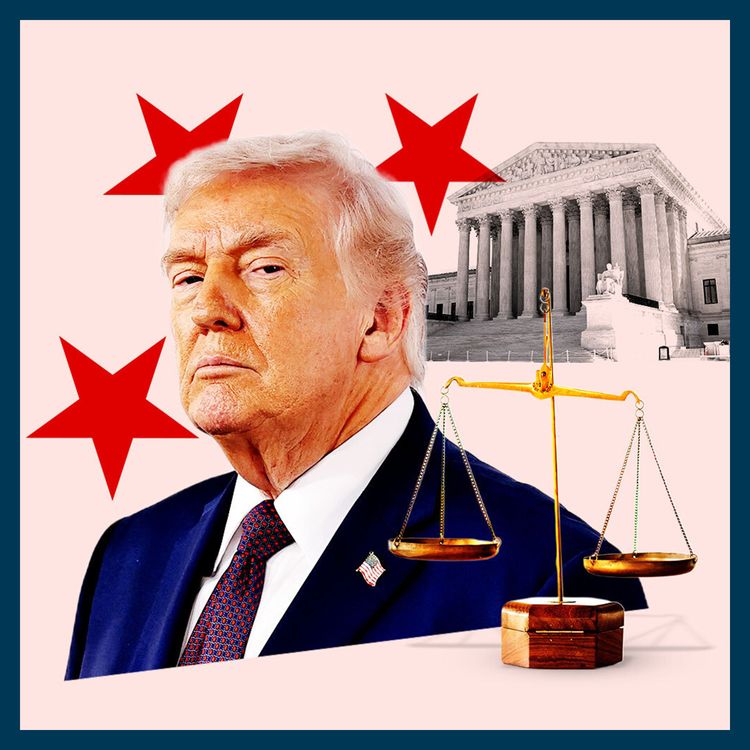 cover art for Trump v the Supreme Court