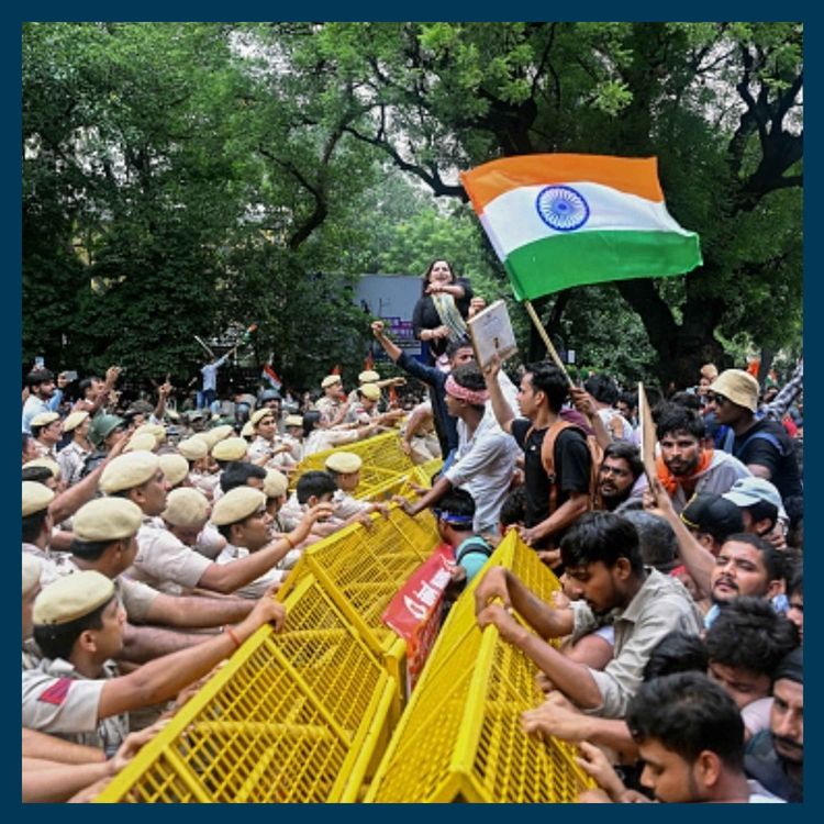 cover art for What ignited India's ‘cockroach’ revolt?