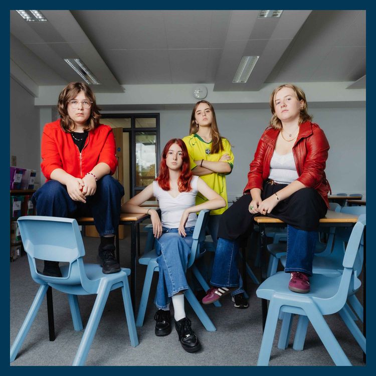 cover art for The teen girls trying to ban school uniforms in porn - The Sunday Story
