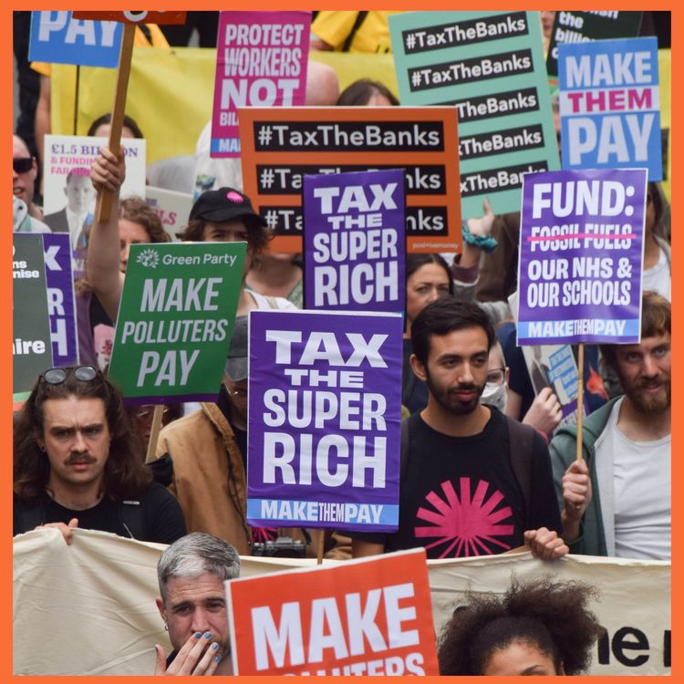 cover art for Why are the super rich leaving Britain?