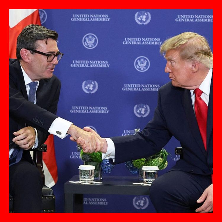 cover art for Burnham Bows To Trump Over Chagos