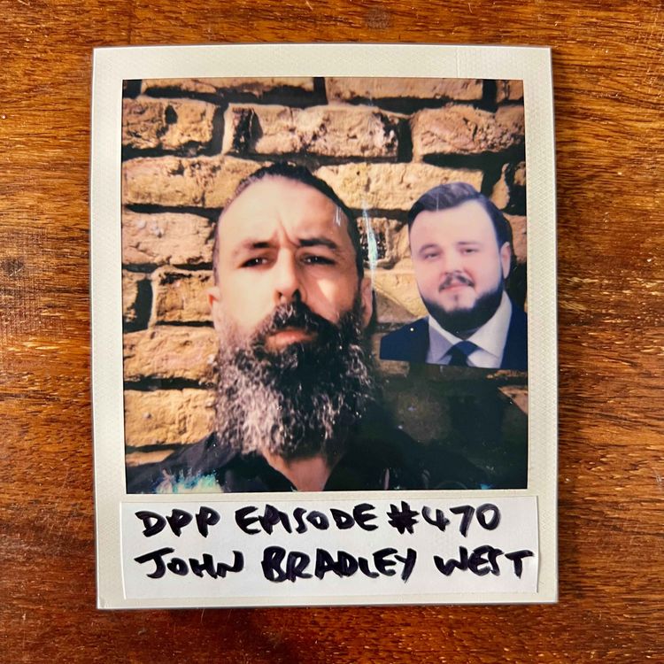 cover art for John Bradley West • Distraction Pieces Podcast with Scroobius Pip #470