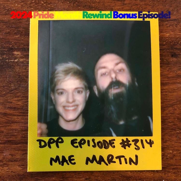 cover art for Pride Month Rewind 3 • Mae Martin • Distraction Pieces Podcast with Scroobius Pip