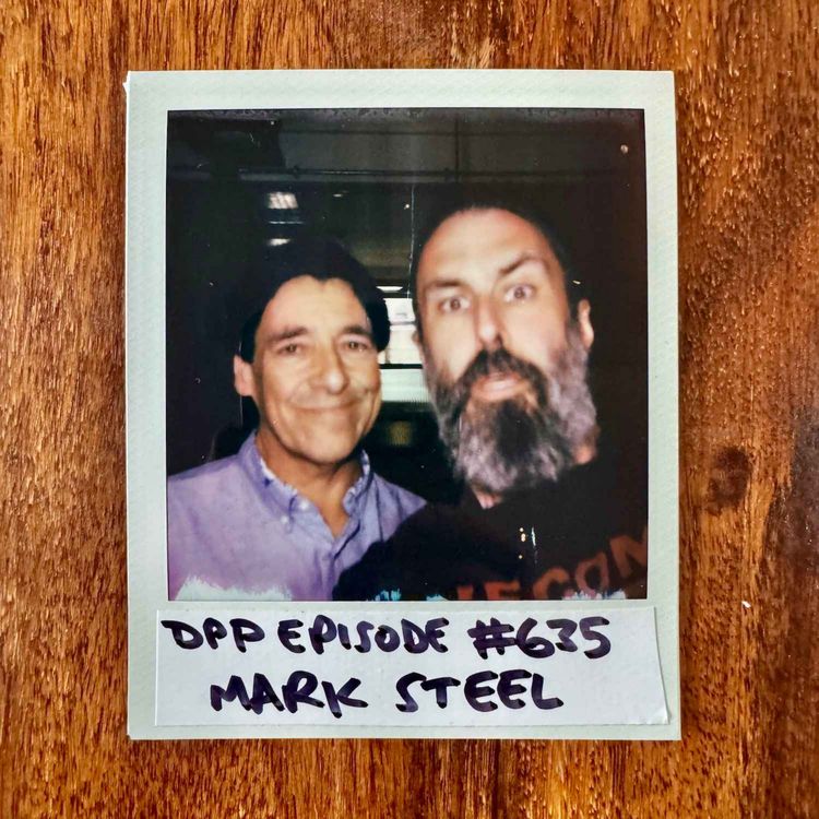 cover art for Mark Steel: making gold with tragedy and comedy (The Leopard In My House / The Mark Steel Lectures / Vive La Revolution) #635