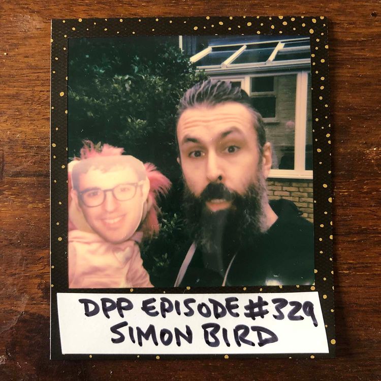 cover art for Simon Bird • Distraction Pieces Podcast with Scroobius Pip #329