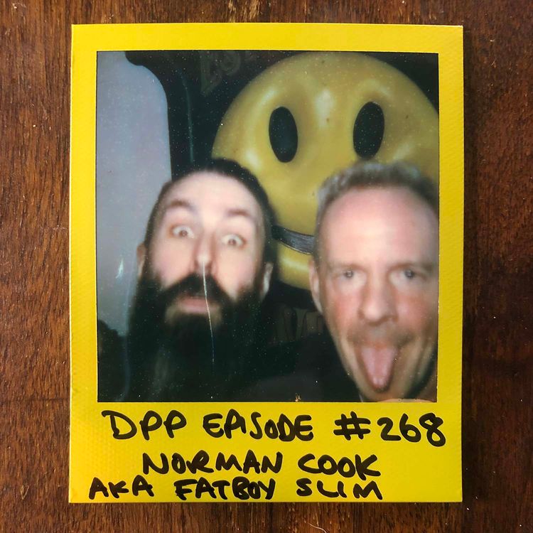 cover art for Norman Cook aka Fatboy Slim • Distraction Pieces Podcast with Scroobius Pip #268