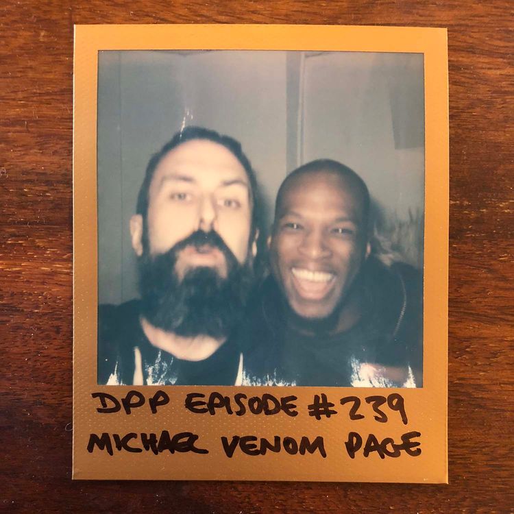 cover art for Michael Venom Page - Distraction Pieces Podcast with Scroobius Pip #239