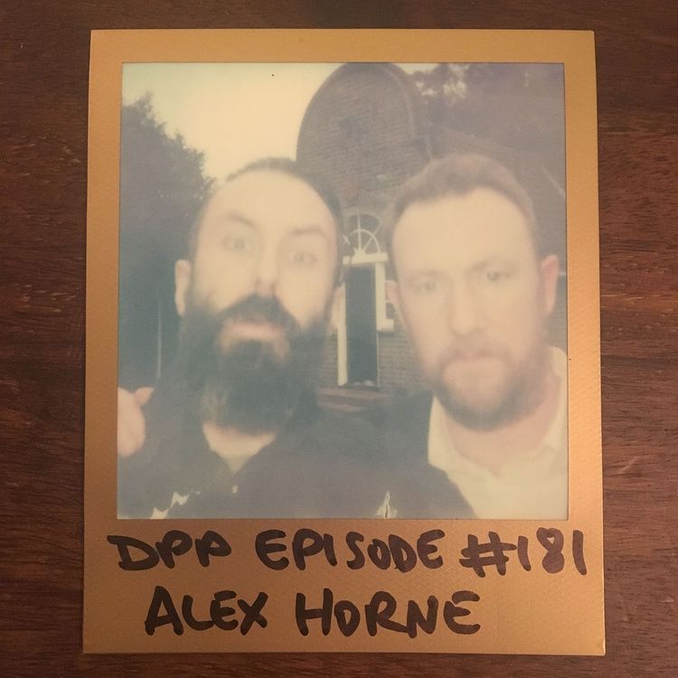 cover art for Alex Horne - Distraction Pieces Podcast with Scroobius Pip #181