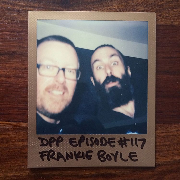 cover art for Frankie Boyle - Distraction Pieces Podcast with Scroobius Pip #117