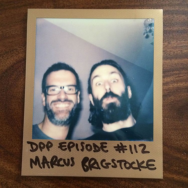 cover art for Marcus Brigstocke - Distraction Pieces Podcast with Scroobius Pip #112