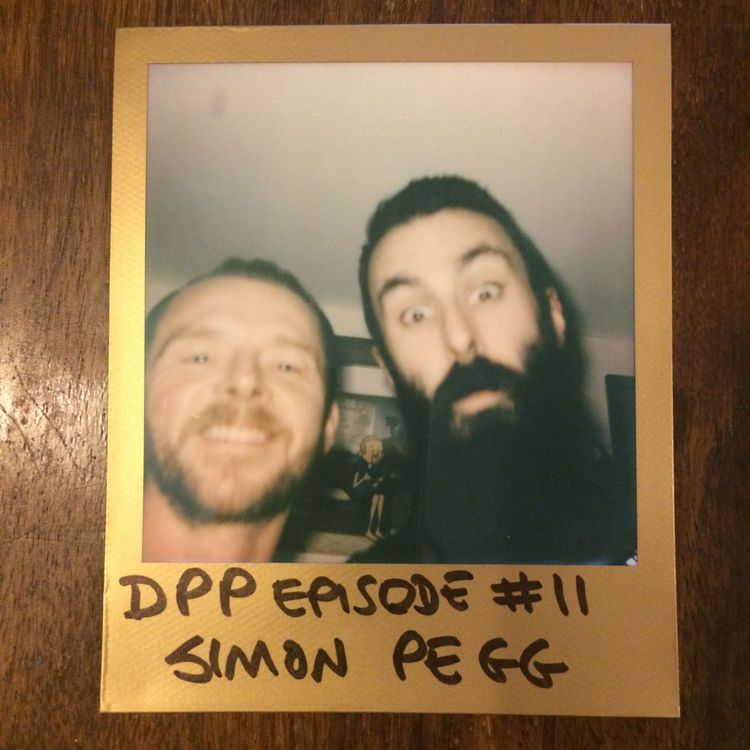 cover art for Simon Pegg - Distractions Pieces Podcast with Scroobius Pip #11