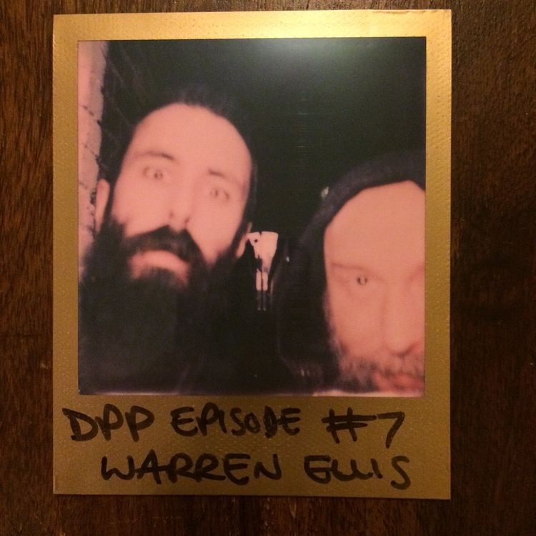 cover art for Warren Ellis - Distraction Pieces Podcast with Scroobius Pip #7