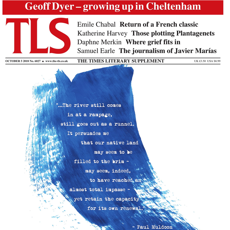 cover art for Radical Cheltenham and a poem from Paul Muldoon