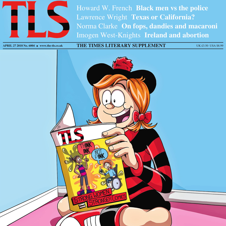 cover art for The risky art of cartooning